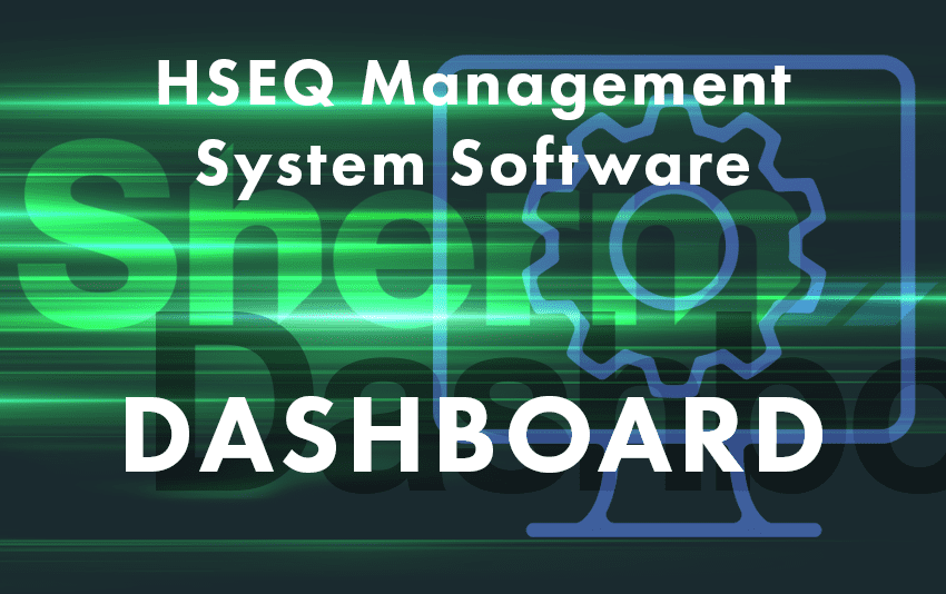 HSEQ Management System Software Dashboard