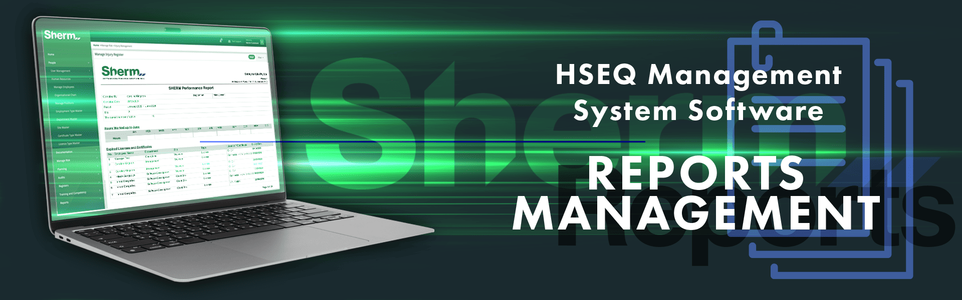 HSEQ Management System Software for Reports Management, Planning and Performance | Report Management Software