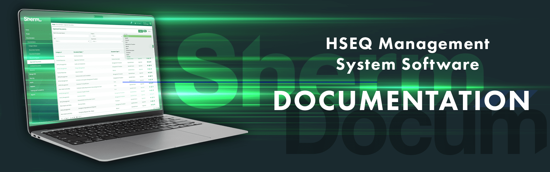 Document Management Software - Sherm HSEQ Software