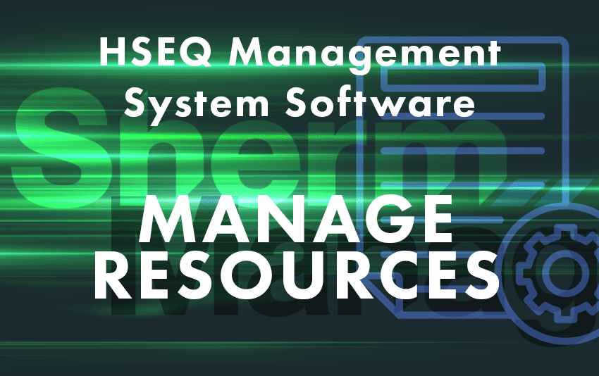 HSEQ Management System for External Resource Management Software