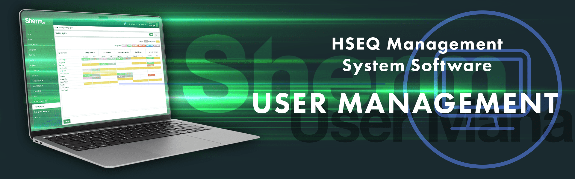 HSEQ Management System Software for User Management Software