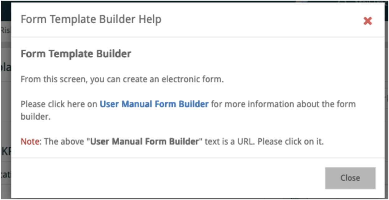 Form Builder Manual